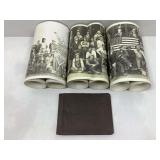 Small box lot of five itemsï¿½..three panorama