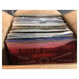 Box Of Vinyl Records. Asstd