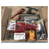 Assorted tools incl. Multimeter, Snap-on Allen