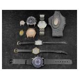 7 Quartz Watches Incl. Citizen, Geneva & More, Not