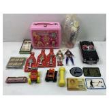 A box lot of 19 items a moon dreamers little girl