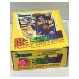 1989 donruss baseball sealed wax box