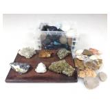 Crystal Clusters & Asstd Rock Collection