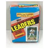 1986 topps leaders factory sealed wax box