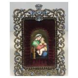 A 19th century style devotional miniature