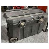 Stanley Bin on wheels, approx 36in long