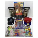 A box lot consisting of eight unopened action