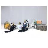 Art Glass Perfume Atomizers, Crystal Perfume