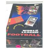 1992 wild card football sealed wax box