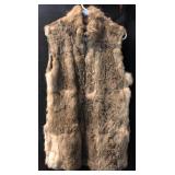 LaRok Rabbit Fur Long. Est Sz XL