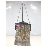 A vintage Whiting and Davis mesh evening bag