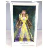 A Barbie, in the original box from the silver