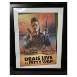 Promotional poster for a Rap Concert at Draiï¿½s
