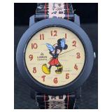 Vtg Lorus Quartz Mickey Mouse Watch, Not Currently