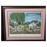 This framed print is a vintage 1999, Walt Disney