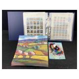 Album With Us Stamps Incl. Civil War, Marilyn
