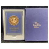 The Franklin Mint Millennium 2000 Bronze Medal