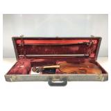Vtg German Made 4/4 Violin Imported For William