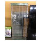 2 Metal Wire rack shelves, apprpx 23.5x60in