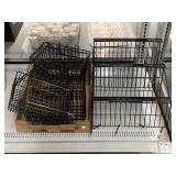 Metal Storage Rack and Baskets