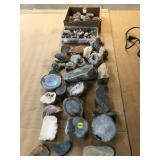 Large Collection of Geode and other stones