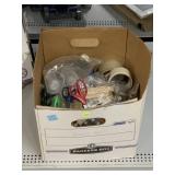 Arts and craft mini glass containers, taps binder