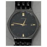 Pulsar Black Quartz Watches, Model V732-x091, Not