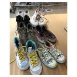 Nike, Vans shoes sz 4Y, 5.5y etc