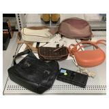 Purses leather, canvas and vinyl assorted brands