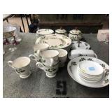 White Christmas Serving Set