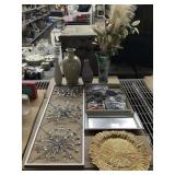 Home decor Incl. wall decor, vases, glasses and