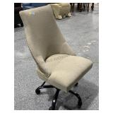 Rolling high back chair