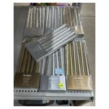 Pier 1 Imports unscented taper candles in gold