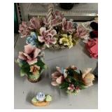Capodimonte Flower Basket and More