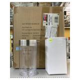 Box of clear double walled acrylic wine cooler