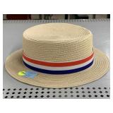 Straw Fedora Boaters Hat