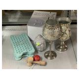 Skin care beauty mask, ice trays and home