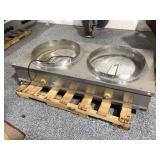 Commercial Dual 22inch Burner Gas Cooktop -