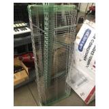 2 Metal NSF Rack shelves, approx 18x47in