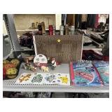 Pokemon stickers, h2o go pool floats, moscato and