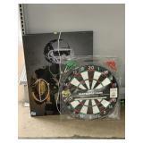 USB light Football player print and Dartboard