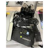 Battery charger ultimate 5, microphone and lights