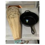 Deep Cast iron skillet and more
