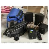 Pyle Speakers, Vivitar Video Camera, and More