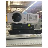 On projector DVD players and Blu-ray player
