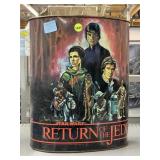 Vintage Star Wars return of the Jedi Tin Trash