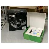 QKK mini projector and solar city a gateway is an