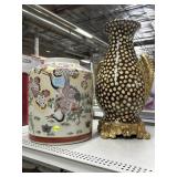 Ceramic jar and vase