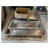 Commercial stainless steel steam table pans