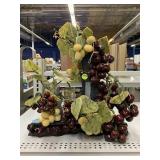 Vintage Asian Style Jade Grape Tree.